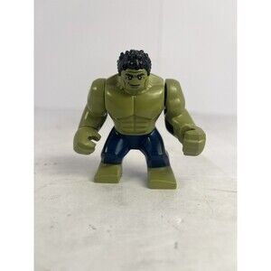 LEGO Marvel Avengers Minifigure; The Hulk - Giant, Dark Blue Pants sh0577